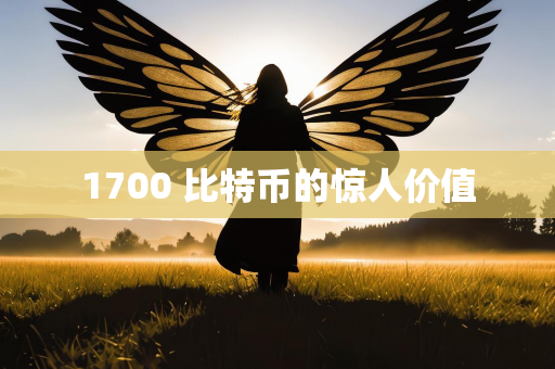 1700 比特币的惊人价值